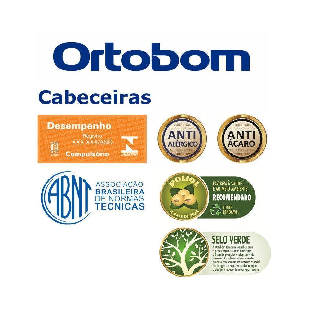 Miniatura Cabeceira Sena Marrom Queen 12x160x125