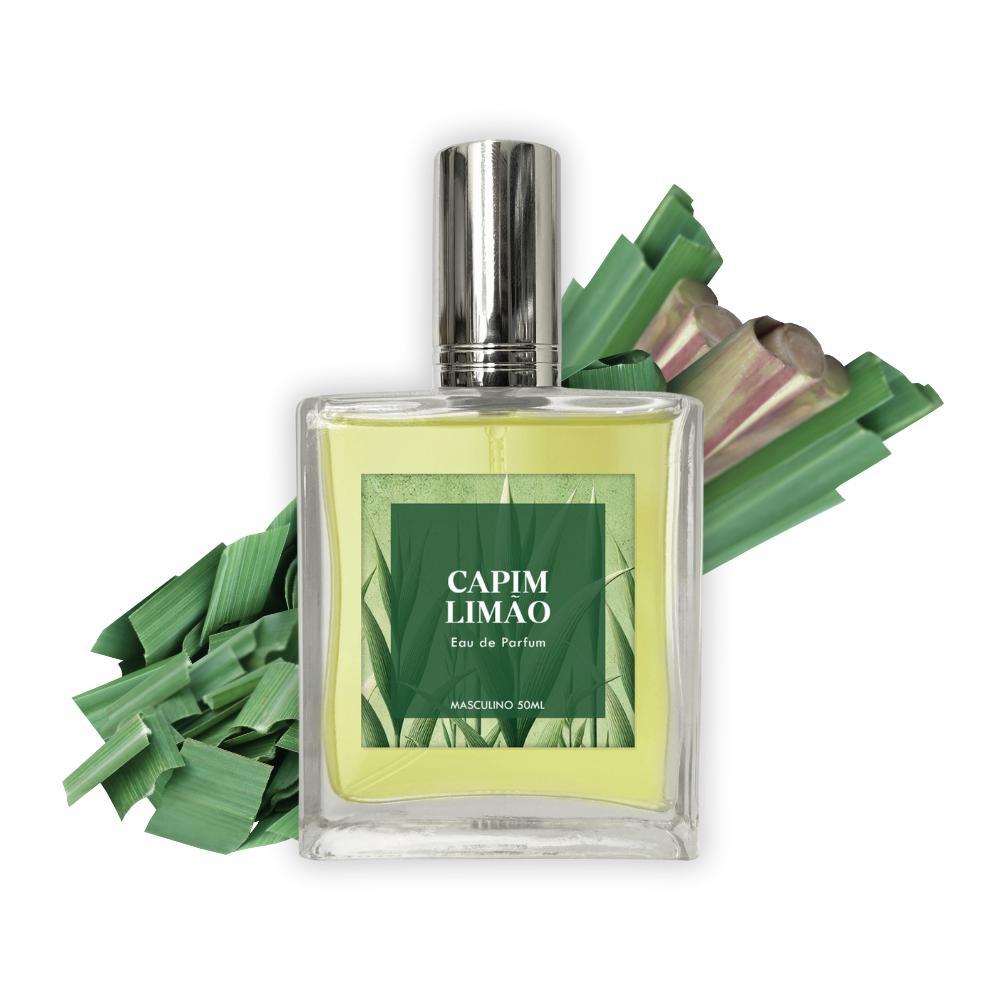 Miniatura Perfume Capim Limão Masculino 50Ml - Natural E Vegano