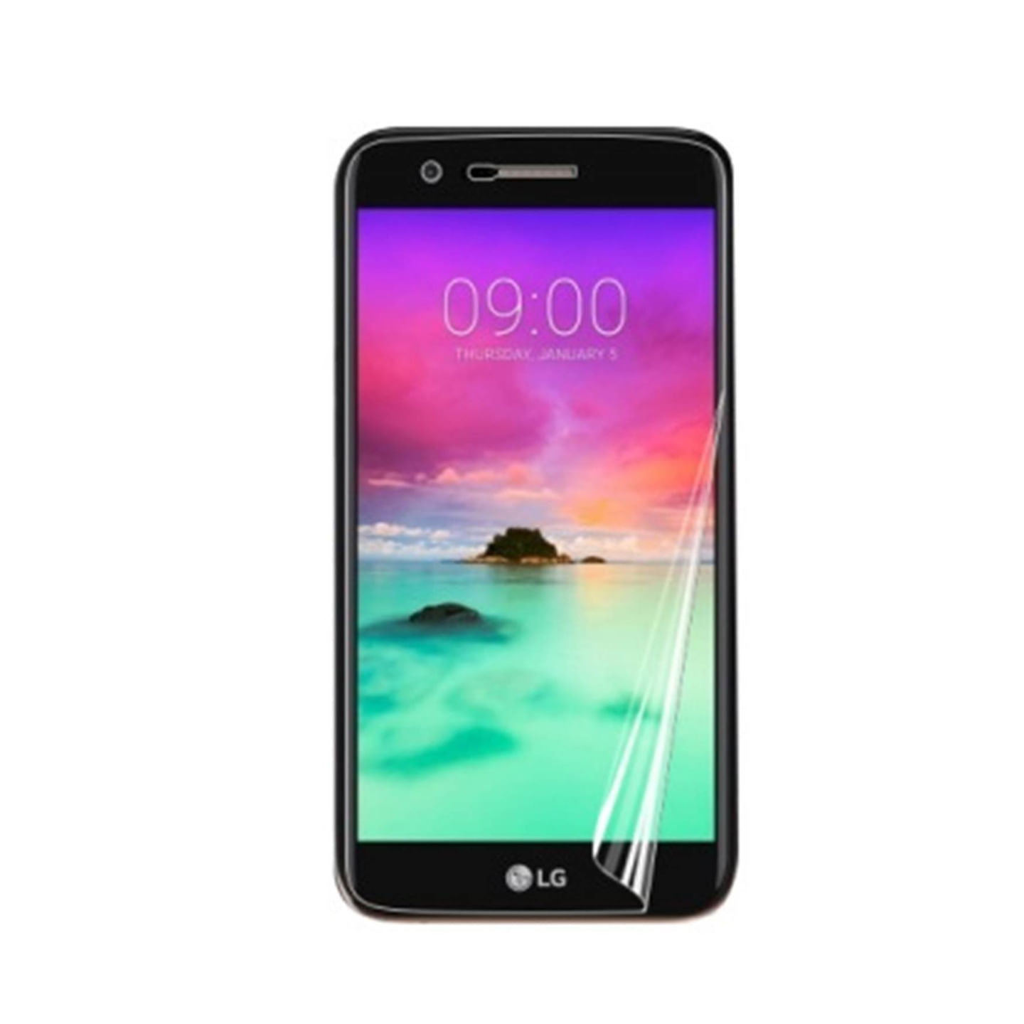 Miniatura Película Curvada De Gel Lg K10 Pro M400df Cobre Toda Tela