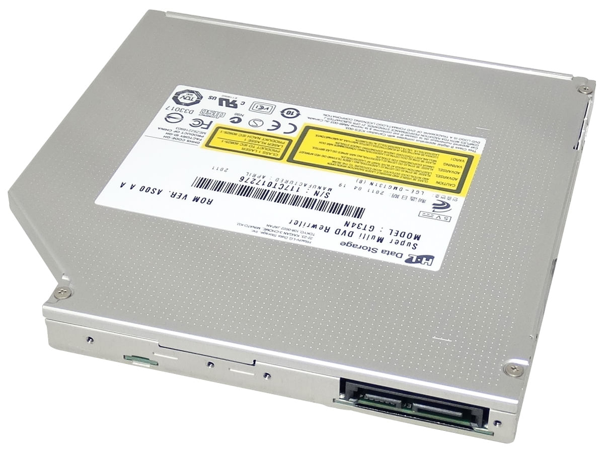 Miniatura Drive Gravador De Dvd 12,7 Sata Para Notebook GT34N