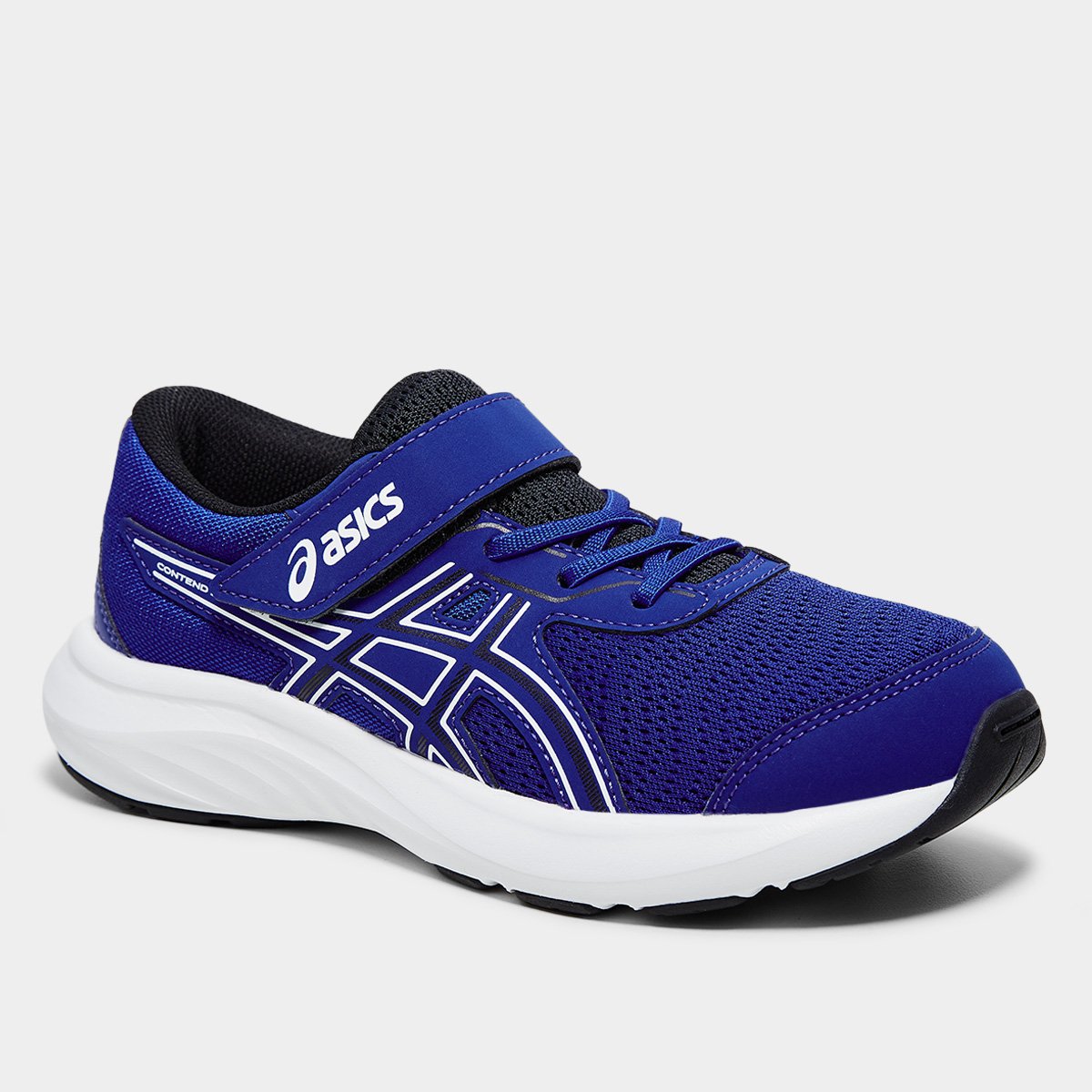 Miniatura Tênis Infantil Asics Contend 9 Ps Azul+Branco - 26
