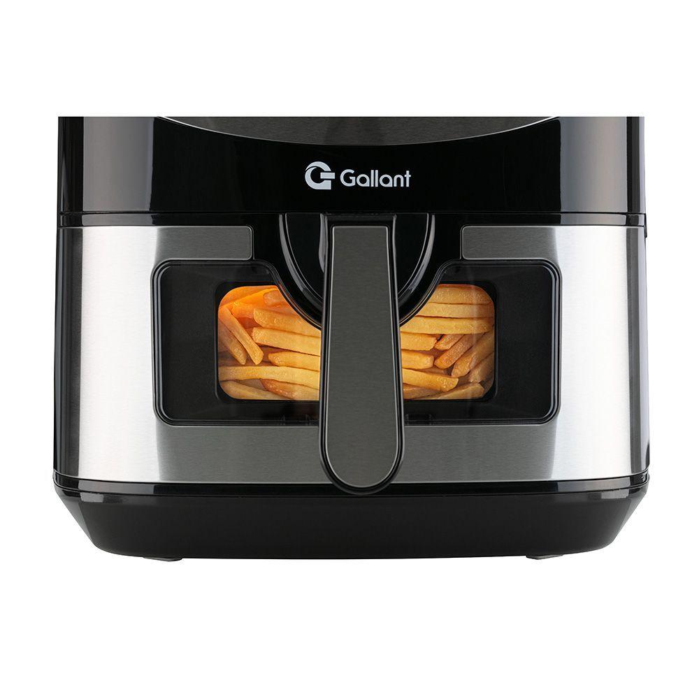 Miniatura Fritadeira Air Fryer Gallant Digital Com Visor GFE07 Family Moments 7,5L 1600W 127V