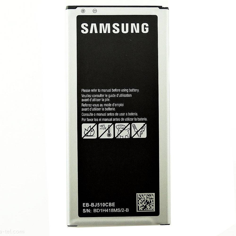 Miniatura Bateria Samsung Galaxy J510 J5 Metal J5 2016 com 3100mA Homologação: 149822010251