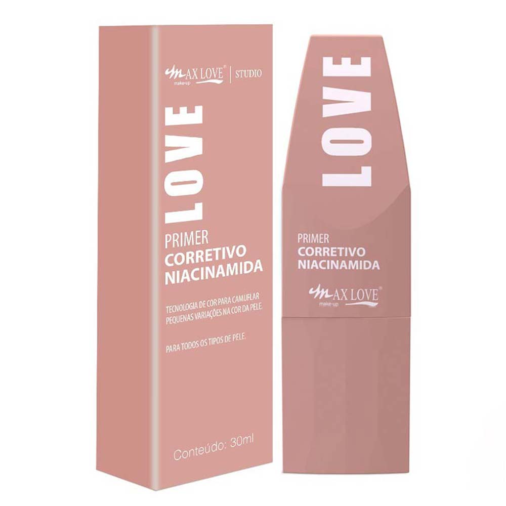 Miniatura Primer Facial Corretivo Max Love - Niacinamida 30ml