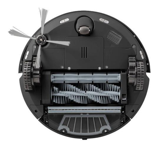 Miniatura Robô Aspirador Premium - Varre E Aspira - Preto - 110V/220V