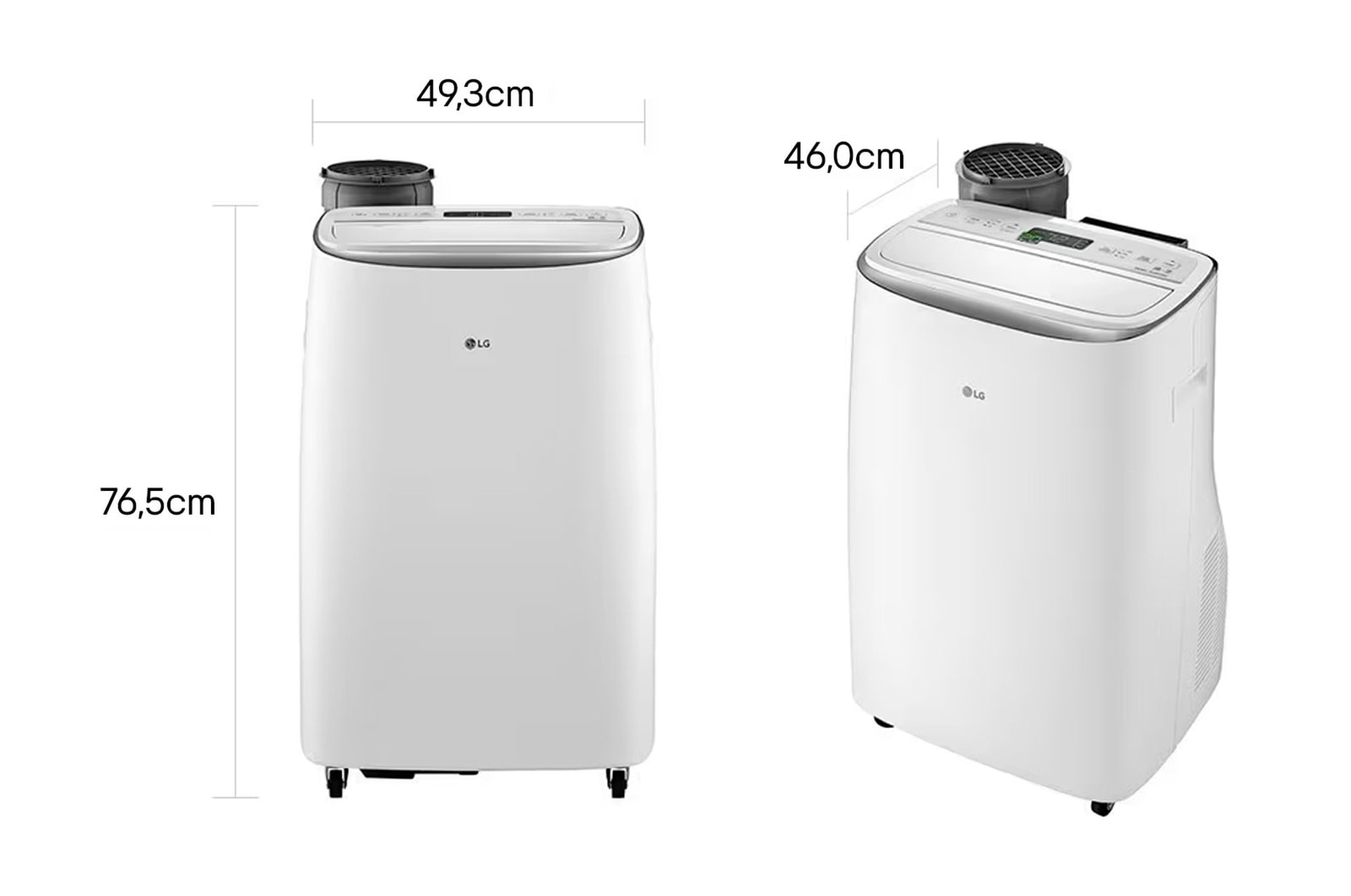 Ar-Condicionado LG Dual Inverter AI Portátil 14.000 BTU Frio 127V