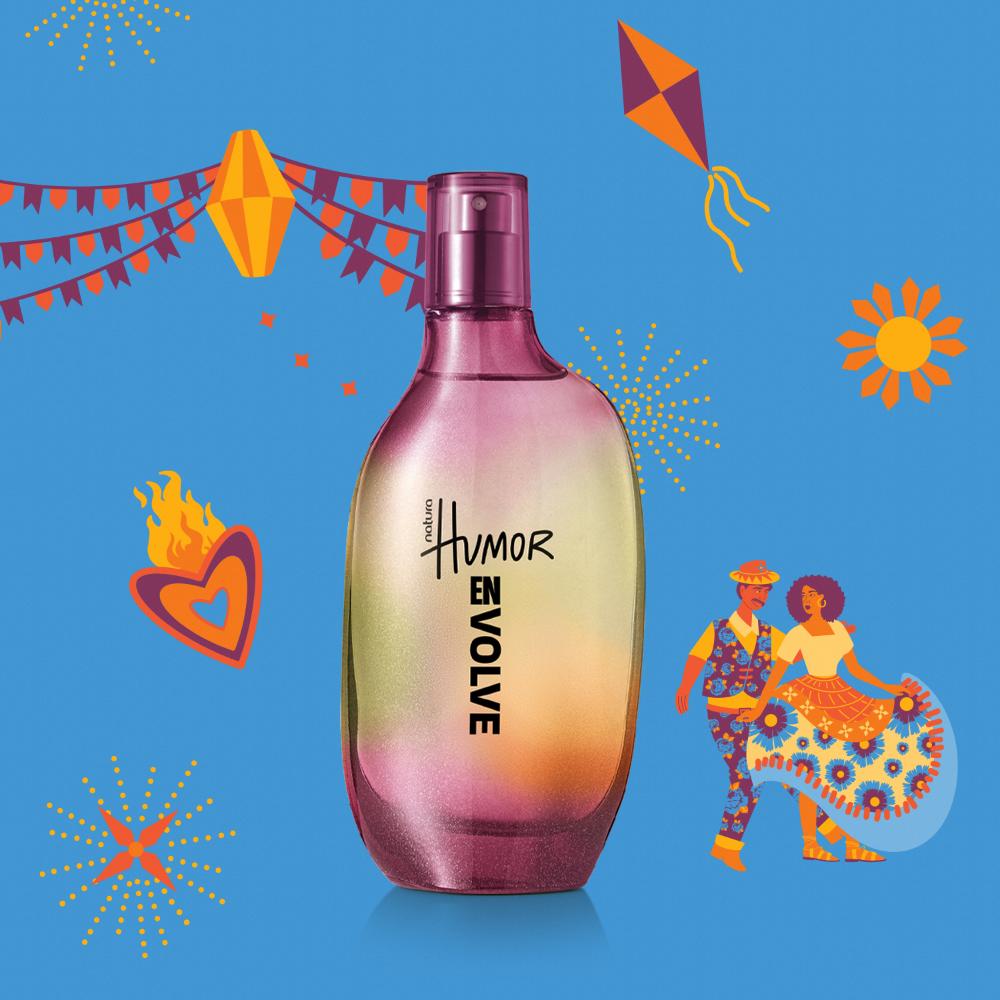 Miniatura Deo Colônia Natura Humor Envolve Edição São João 75 ml