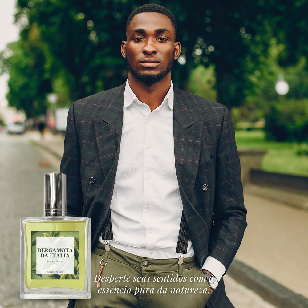 Perfume Bergamota Da Itália Masculino 50Ml Natural E Vegano