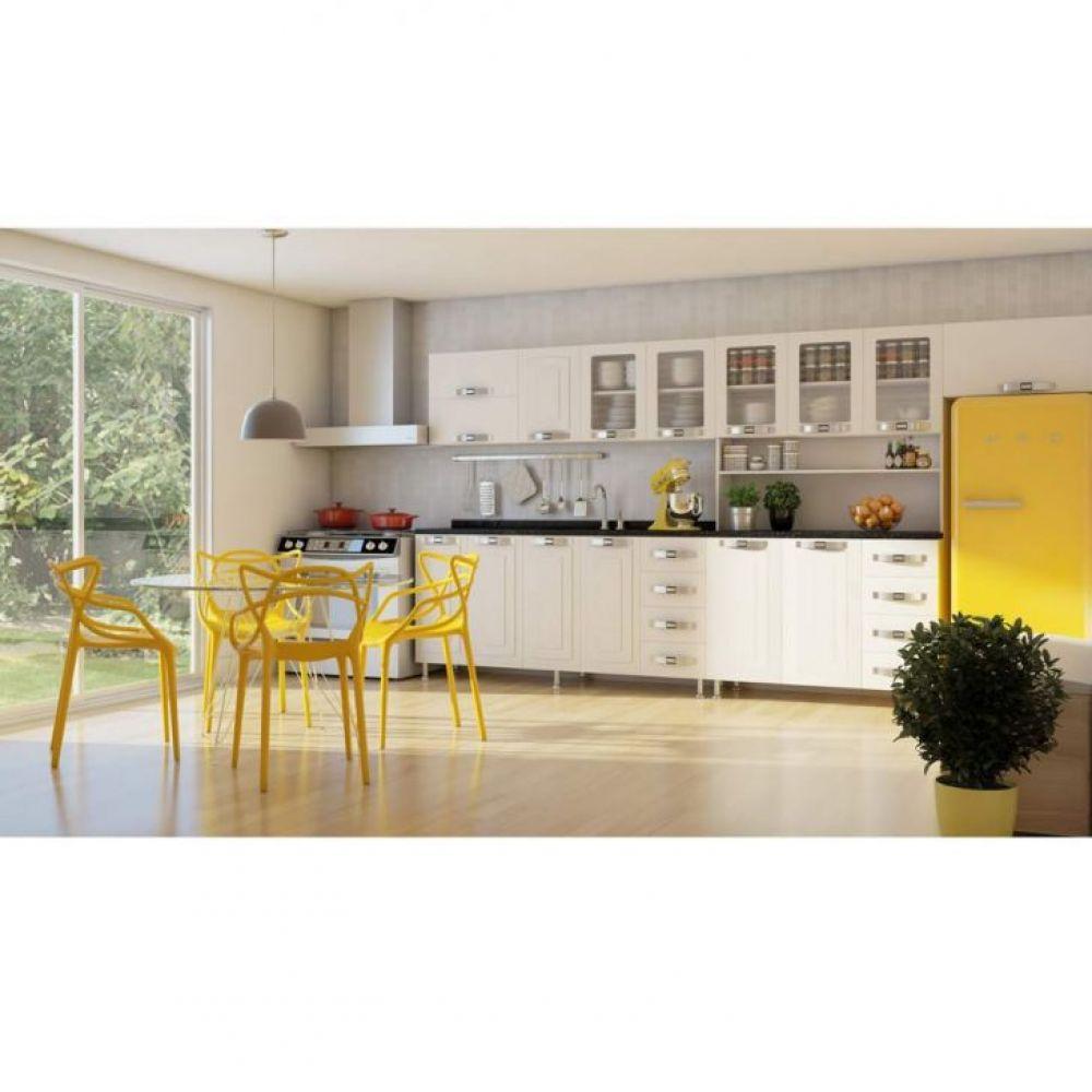 Cadeira Allegra Sala De Jantar Amarelo - D´rossi