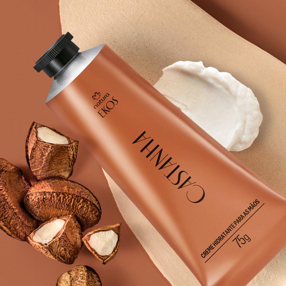 Miniatura Creme Hidratante para as Mãos Ekos Castanha