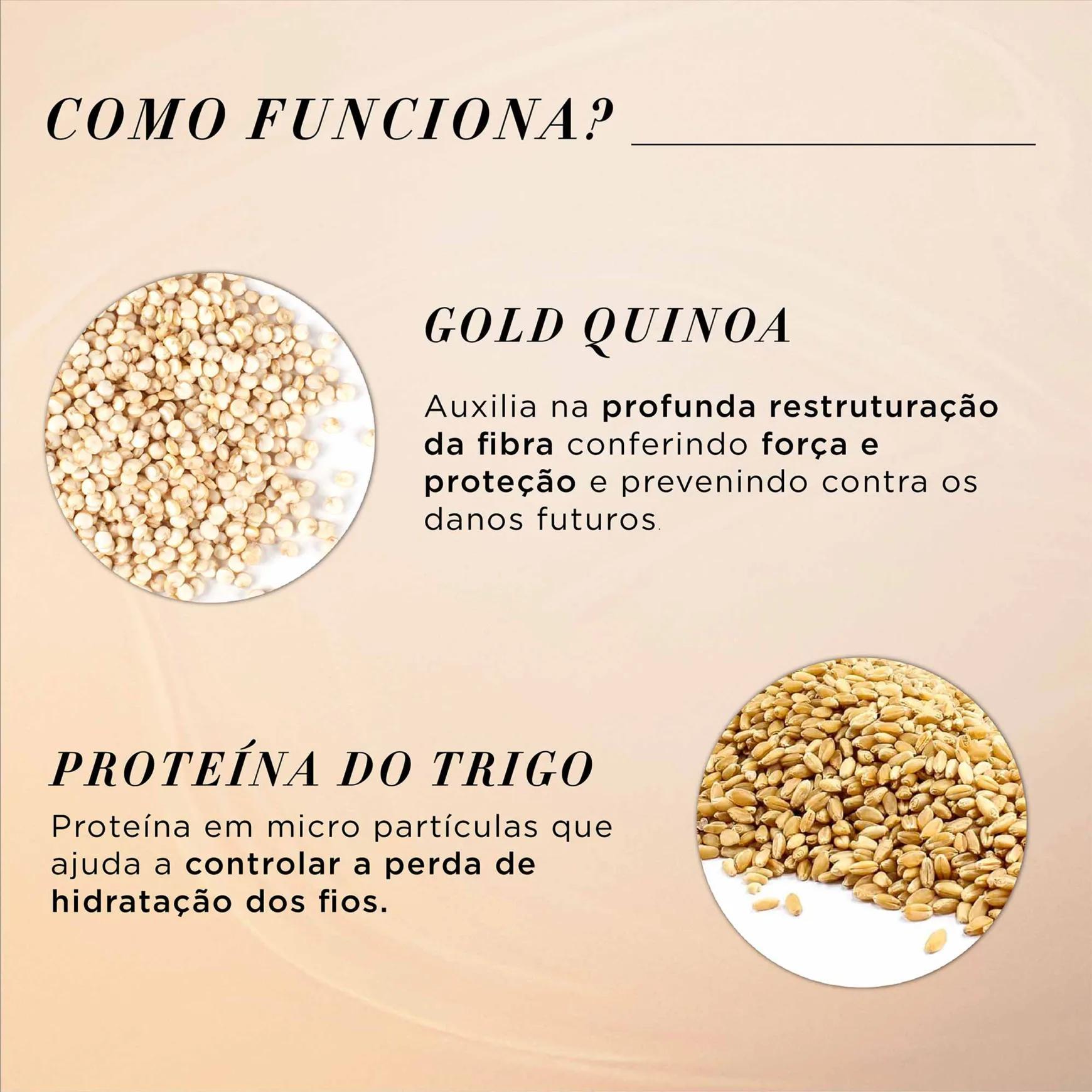 Miniatura Shampoo Loreal Absolut Repair Gold Quinoa + Protein 750Ml