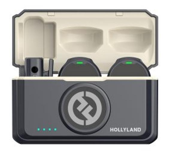 Miniatura Hollyland Lark M2 Combo Microfone De Lapela Sem Fio