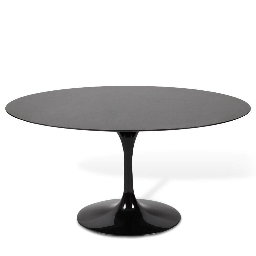 Miniatura Mesa Saarinen Tulipa Oval 198cm X 122cm São Gabriel