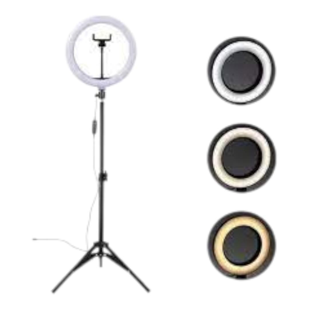 Miniatura Ringlinght Led Luz Flash Estudio Profissional Com Tripe 210M
