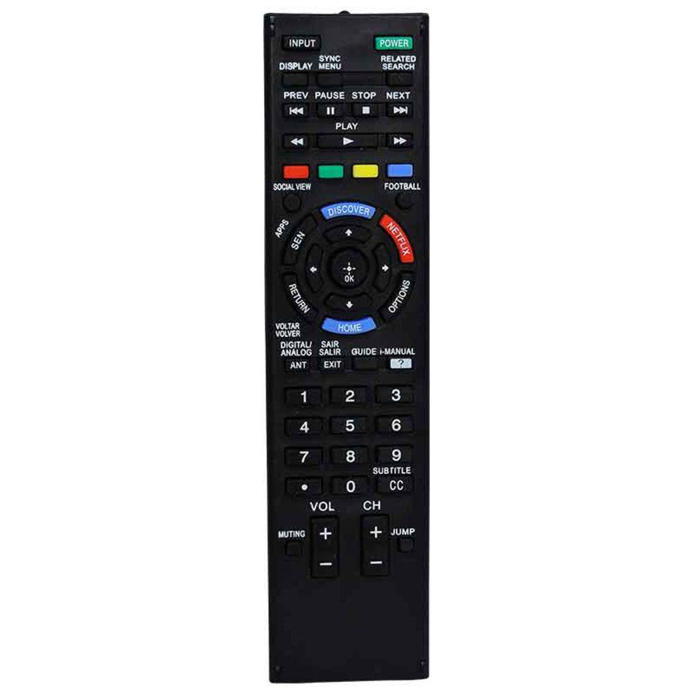 Miniatura Controle Remoto Tv Led Sony Bravia RmYD095