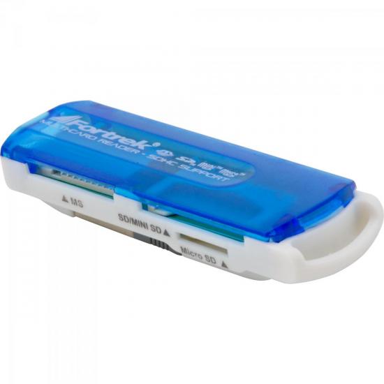 Miniatura Leitor de Cartão de Memória USB 11 em 1 LDC-102 FORTREK