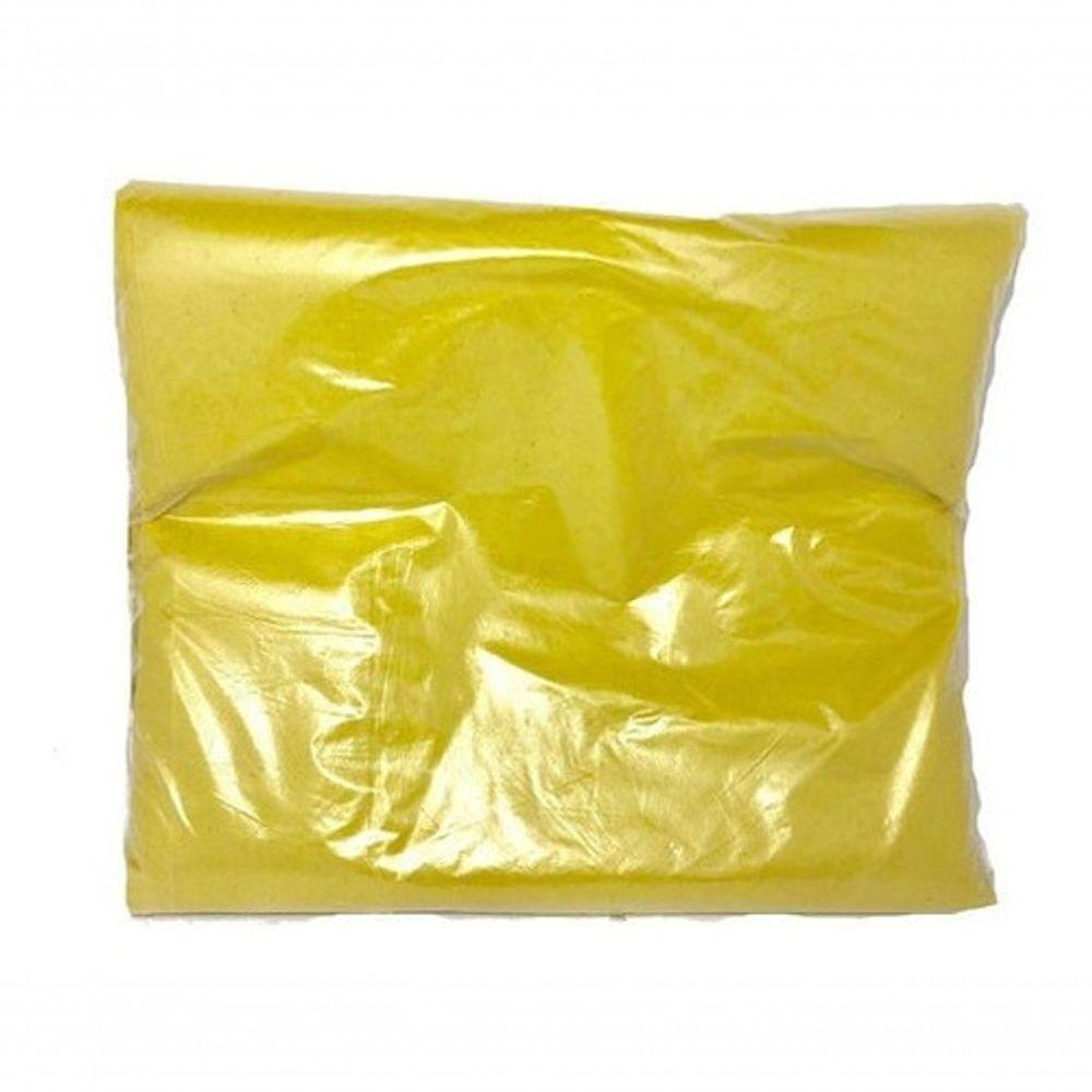Miniatura Saco De Lixo 60 Litros Amarelo Comum Com 100 Unidades