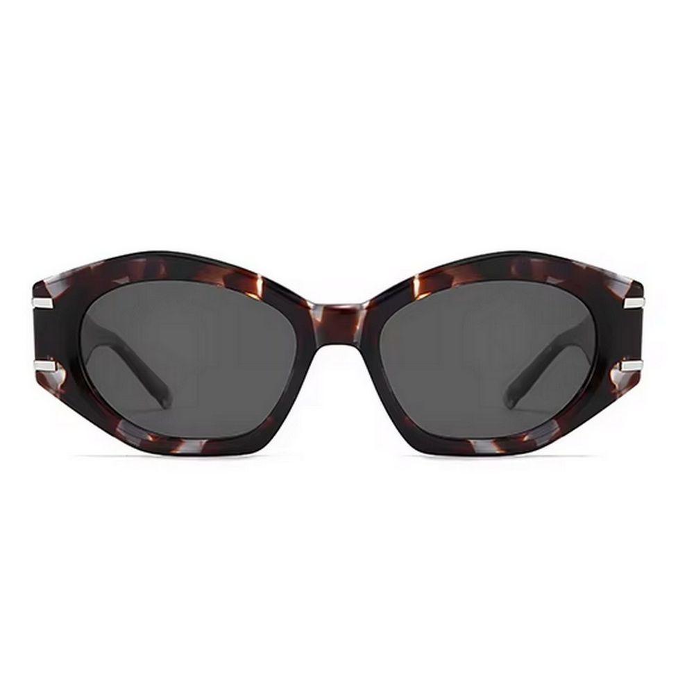 Miniatura Óculos De Sol Polarizado Feminino Design Cateyes Com Proteção Uv400 Moda Classica Vintage Mescla
