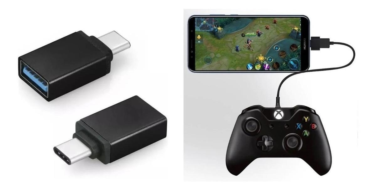 Miniatura Cabo OTG USB Tipo C Galaxy S8 S10 Note 10
