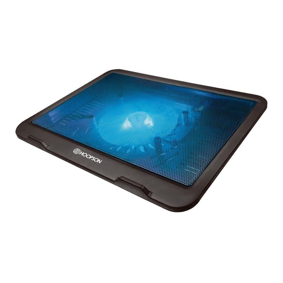 Miniatura Base Notebook Cooler Led Azul Hoopson Bpn-003 Até 15.6