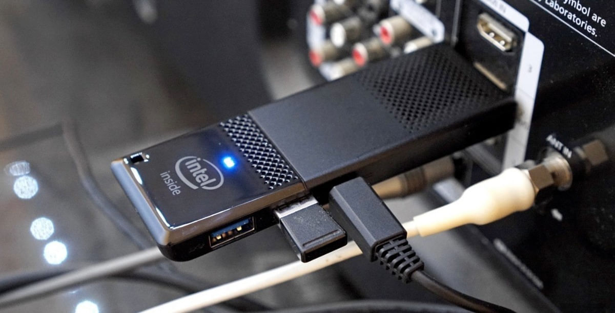 Miniatura Mini Pc Intel Stick Atom X5 Z8300 1.84Ghz/2Gb/Wd10