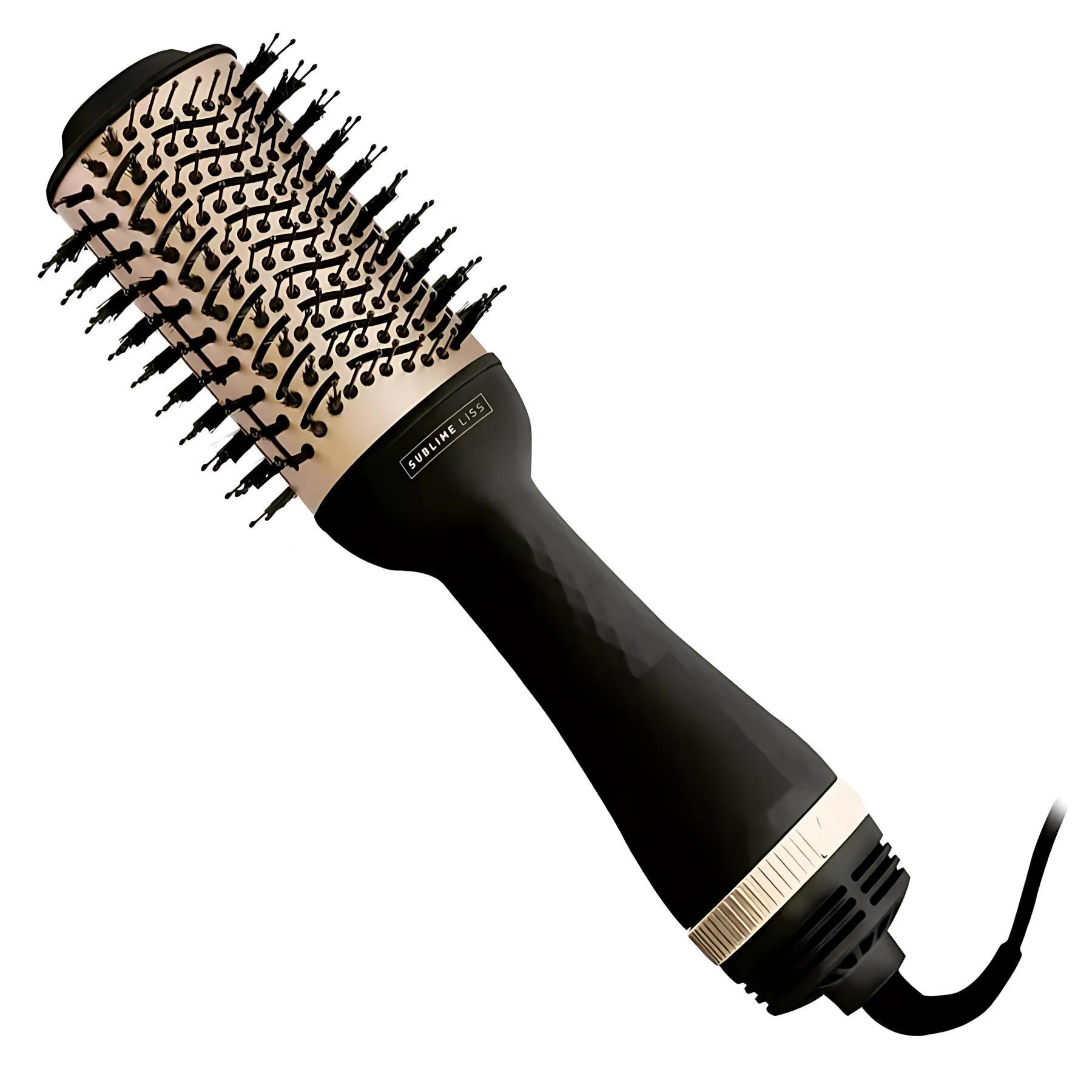 Miniatura Escova Secadora Sublime Liss Mallory 3 Em 1 1200W 2 Vel 127V