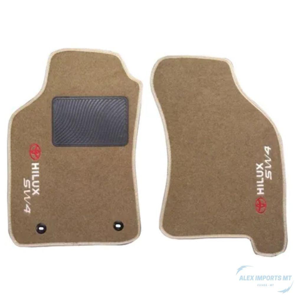 Miniatura Jogo De Tapete Carpete Hilux Sw4 2012 2013 2014 2015 2016