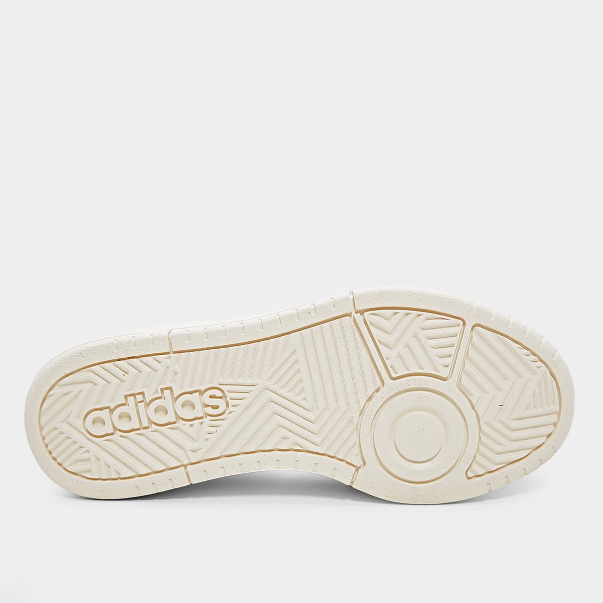 Miniatura Tênis Adidas Hoops 3.0 Bold W Feminino Branco+Marrom - 34