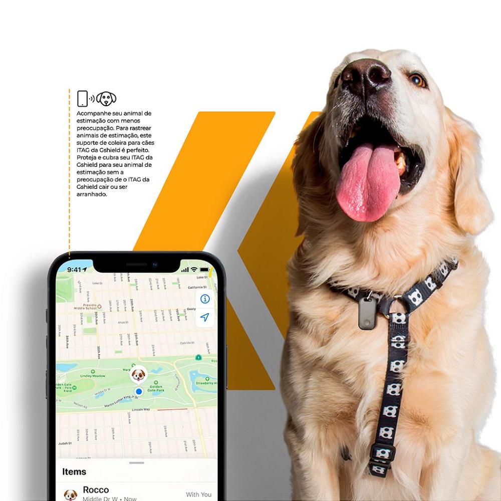 Itag - localizador Rastreador - função Airtag Buscar Apple - Chaveiro - Gshield