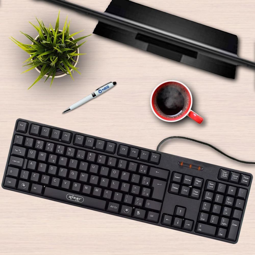 Miniatura Teclado Knup Kp-2044, Compatível Notebook, Pc, Consoles,