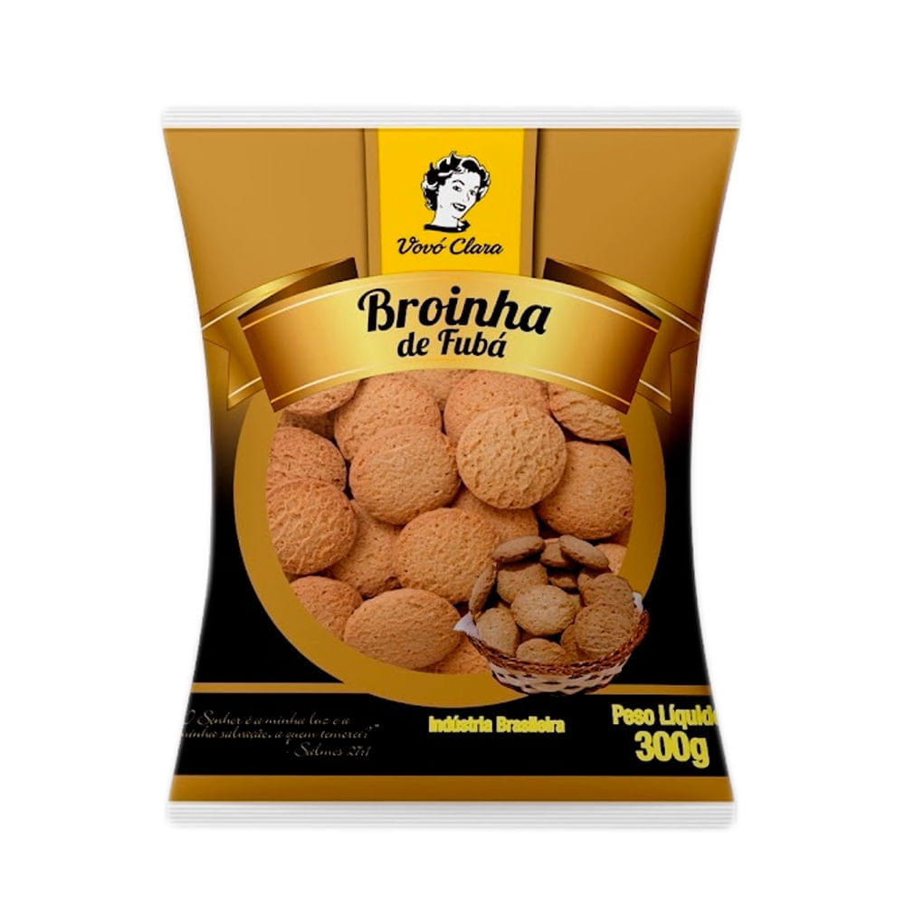 Miniatura Broinha de Fubá Vovó Clara 300g