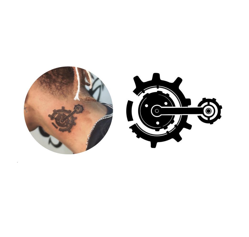 Miniatura Tatuagem Cosplay Vi Arcane Lol League Of Legends
