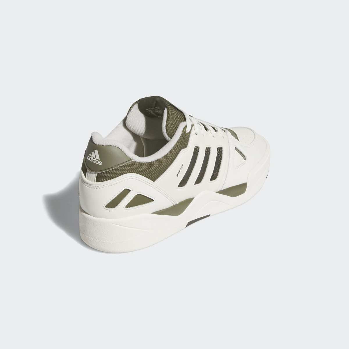 Tênis Adidas Midcity Low Masculino Branco+Marrom - 37