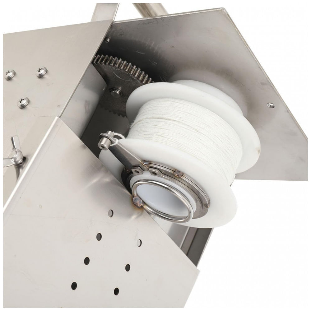 Máquina Elétrica para Amarrar Linguiça, Máquina de Amarrar de Aço Inoxidável, Automática, Comercial para Restaurante e Casa,TABODD