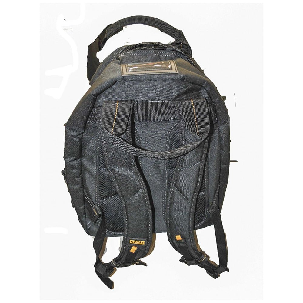 Miniatura Mochila de Ferramentas Organizadora com 57 Compartimentos, DEWALT DGL523, Preto