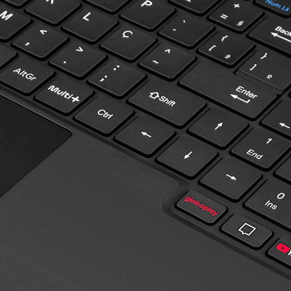 Notebook Ultra UB261 Celeron 4GB 128 GB EMMC Tela 15.6  Windows 11 Multilaser Cinza Escovado - Bivolt