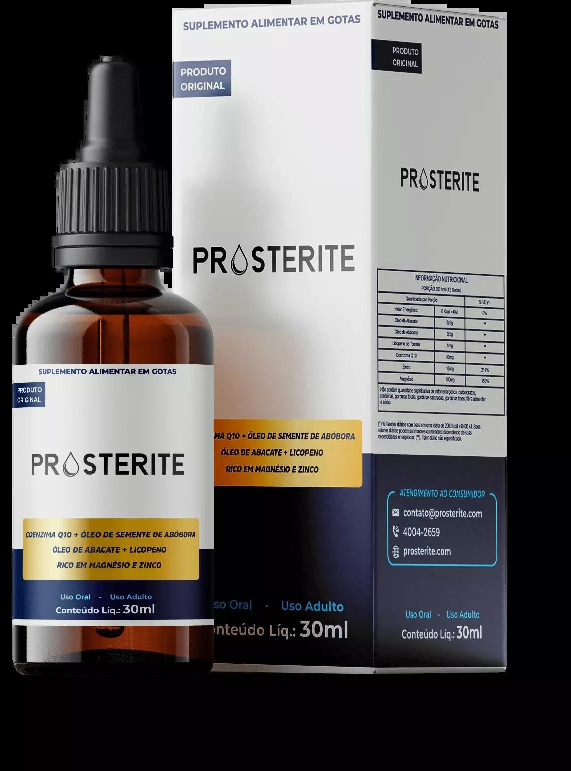 Miniatura Prosterite Suplemento Contra Glândula Inflamada