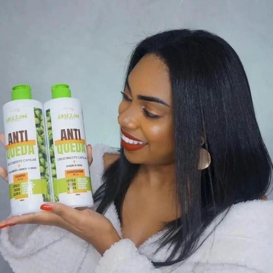 Miniatura Kit Shampoo E Condicionador Amazon Therapy - 2X500Ml