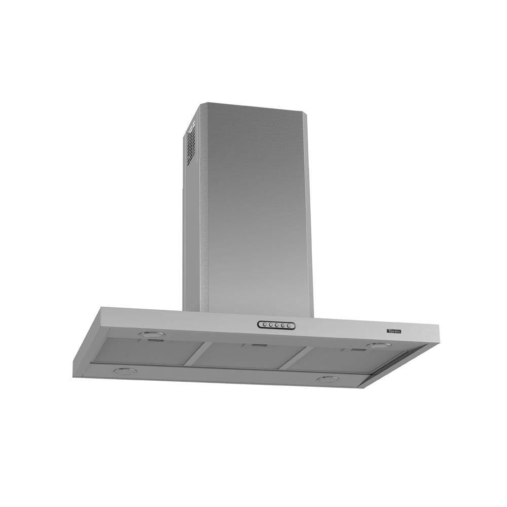 Miniatura Coifa Ilha 90cm Retangular Terim Inox 220V