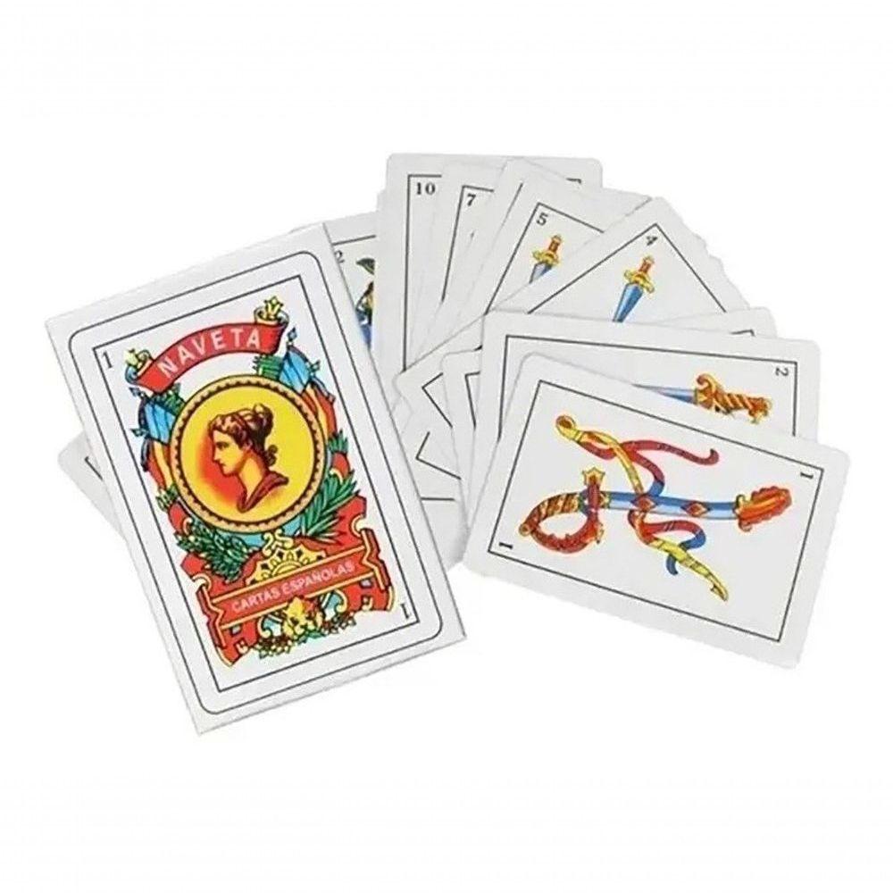Miniatura Kit 4 Baralhos Truco Espanhol 160 Folhas De Papel