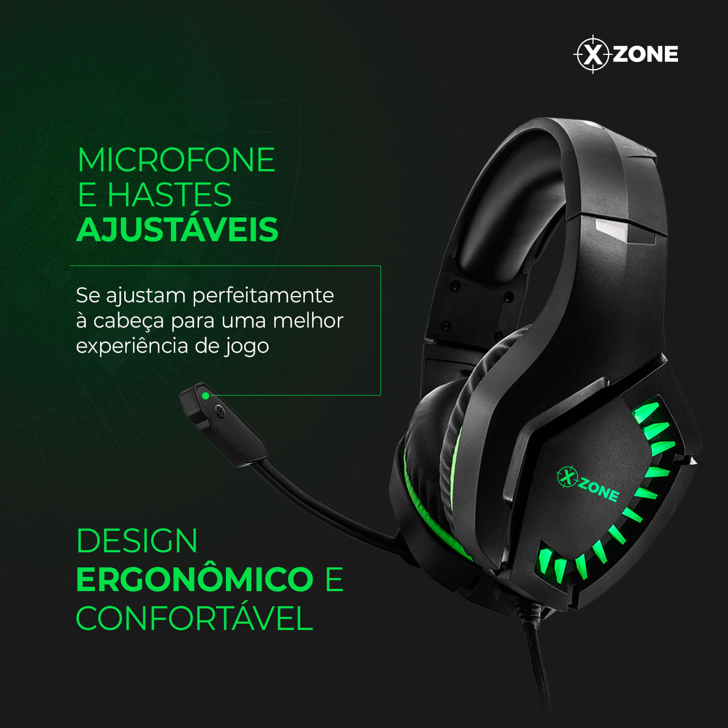 Miniatura Headset Gamer Xzone GHS-03 HEADSET GHS-03 NA P3