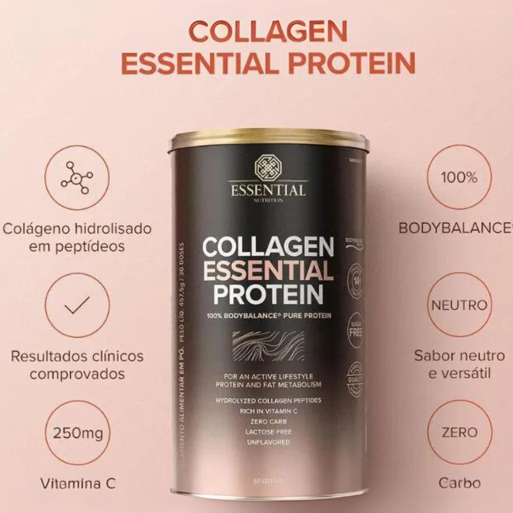 Miniatura Collagen Essential Protein Sabor Neutro 457g