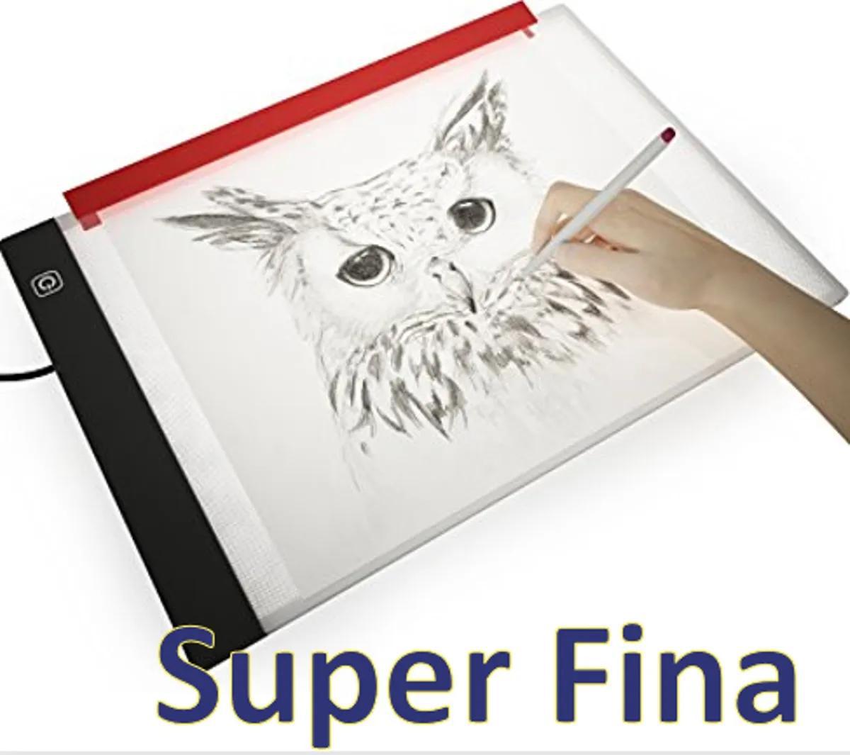 Miniatura Mesa De Luz Para Desenho Led Portátil Digitalizadora A3 A4