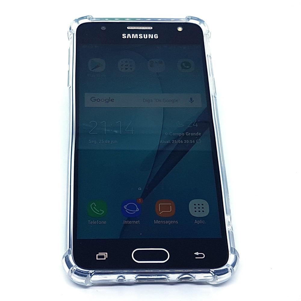 Miniatura Capa Samsung Galaxy J5 Prime Anti Impacto TPU Transparente