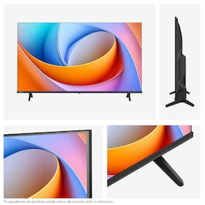 Smart TV 40” Hisense 40A4NV Full HD DLED DTS VirtualX Vidaa U9 Preto