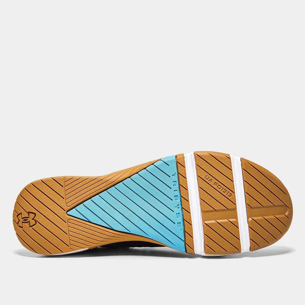 Miniatura Tênis Under Armour Tribase Cross Se Masculino Preto+Azul - 34