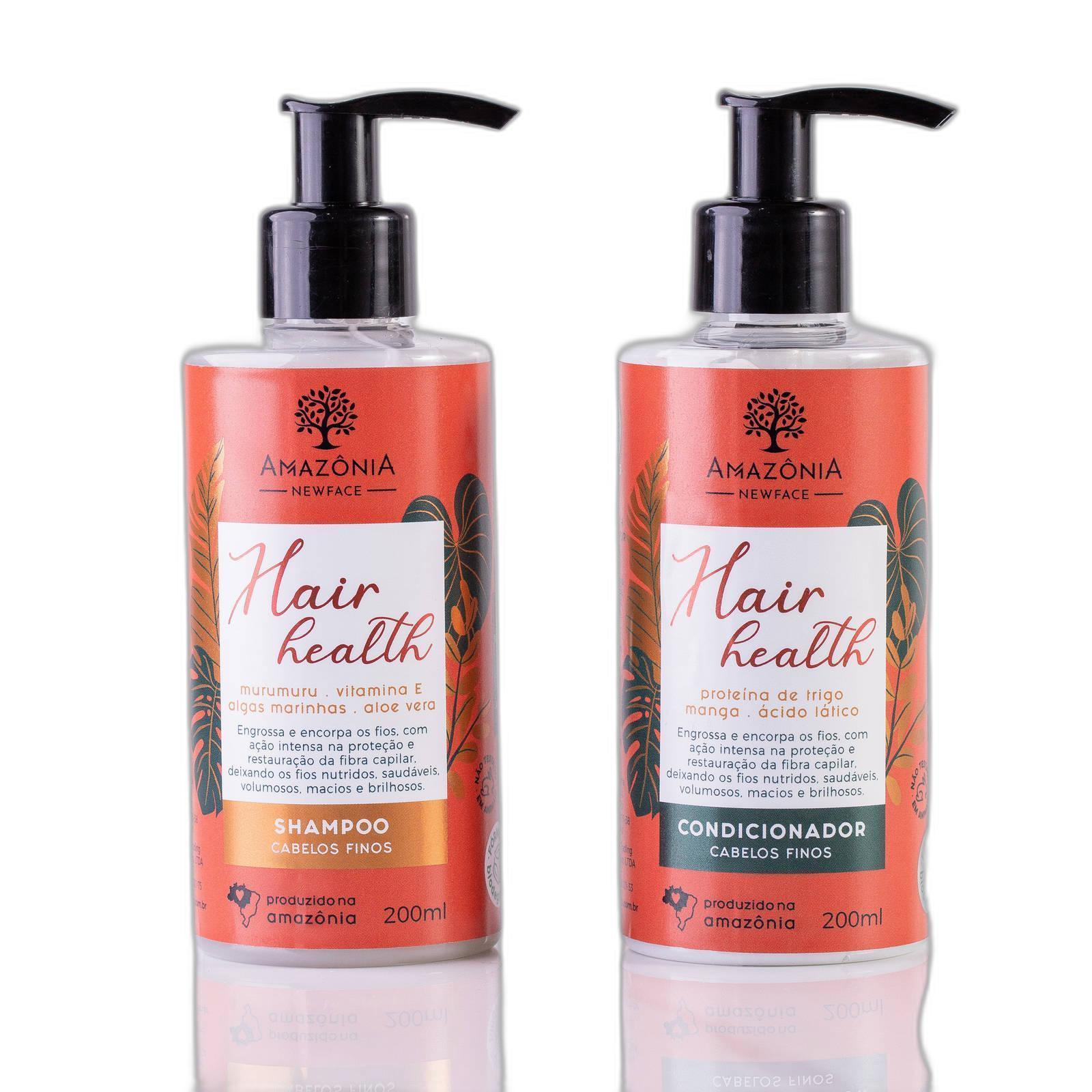 Miniatura Kit Cabelos Finos Extato Natural Amazônia Vegano