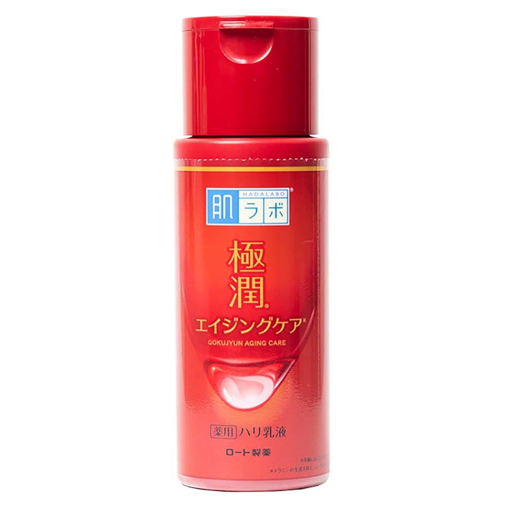Miniatura Hidratante Facial Anti-Idade Hada Labo Gokujyun Aging Care Milk 140ml