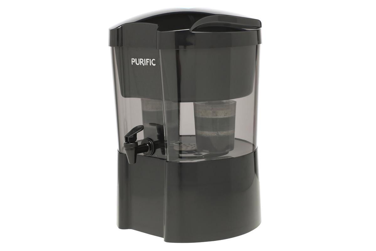 Miniatura Purificador De Água Ecológico Purific Refil Camadas Preto