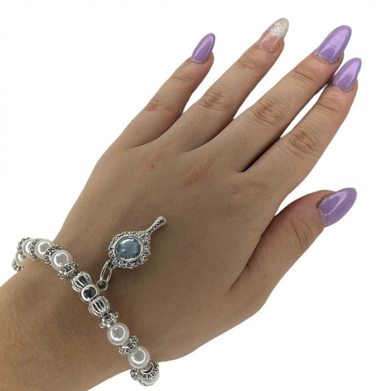 Miniatura Pulseira Iemanjá Umbanda Candomblé